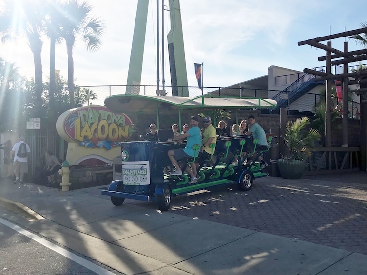 Show item 1 of 1. One Hour Family Fun Hopcycle Tour for 8-15 People