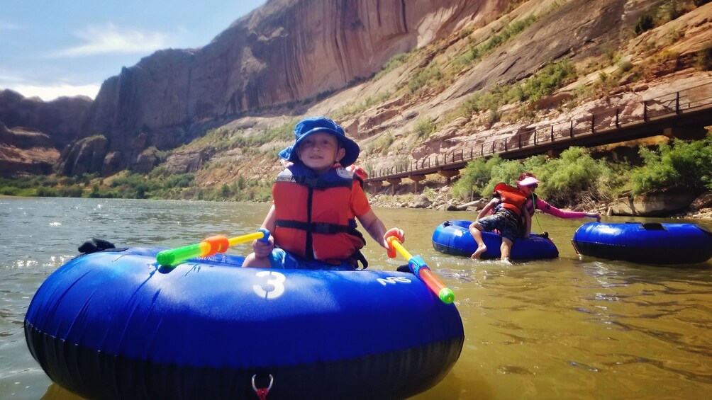 River Tubing the Colorado River