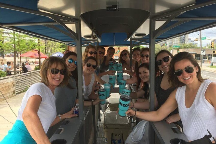Cheers ladies!
