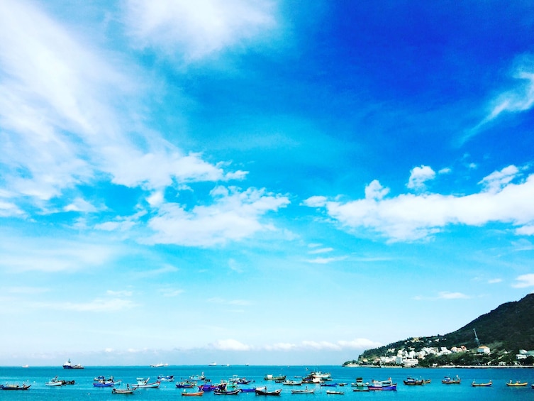 Boats in Vung Tau, Vietnam