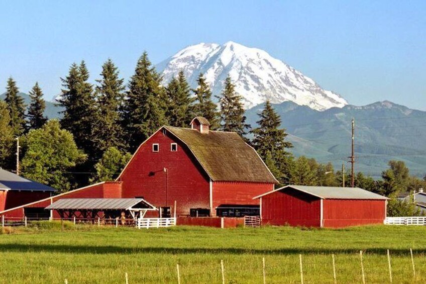 approaching Rainier