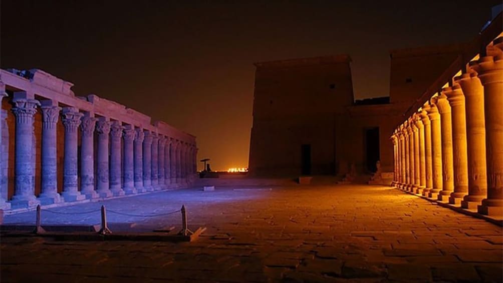 Sound and Light Show at Philae Temple