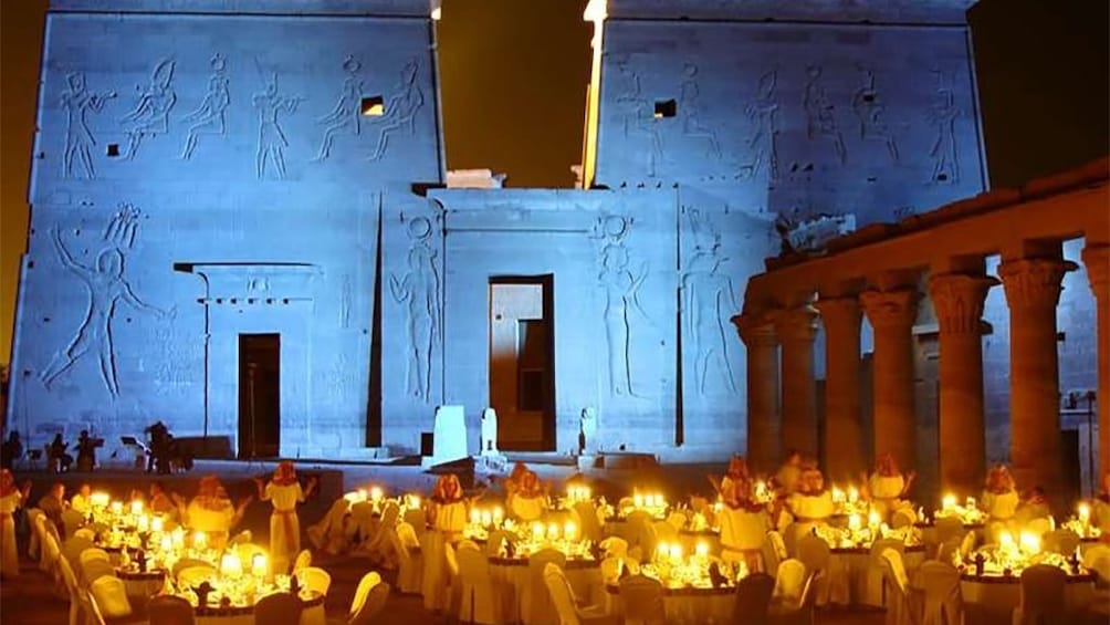 Sound and Light Show at Philae Temple