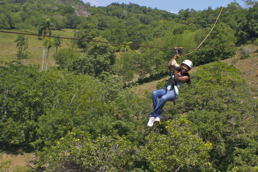 Ziplines and Monkeyland from Puerto Plata