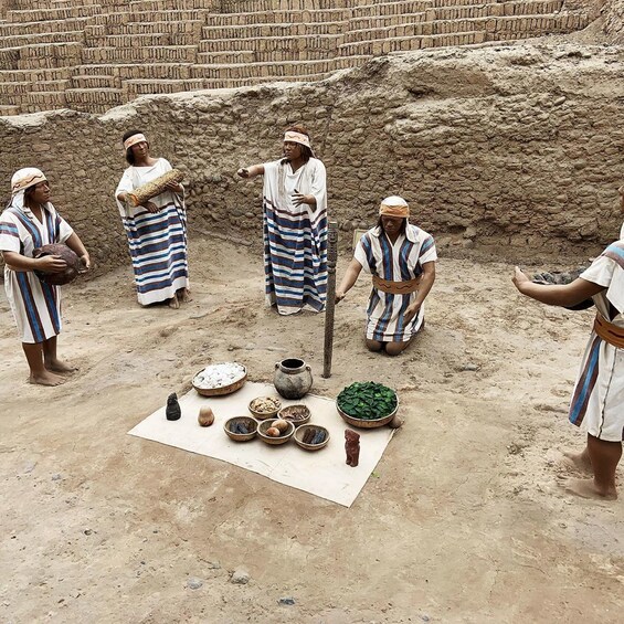 Huaca Pucllana, Huallamarca and Pachacamac Tour