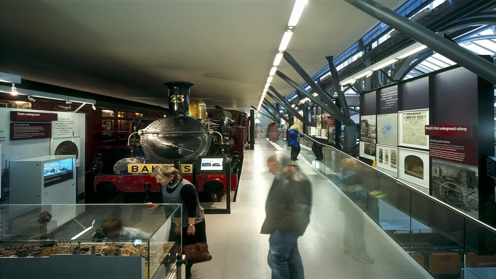 Steam Underground at the London Transport Museum