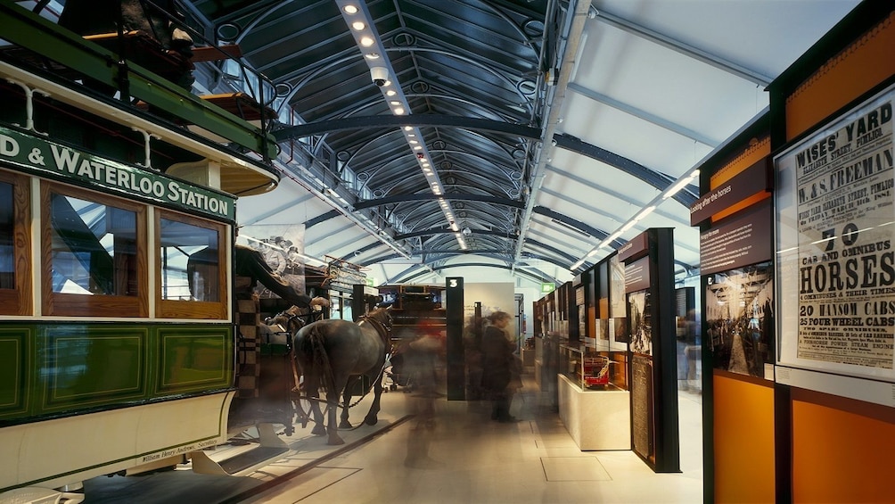 Inside the London Transport Museum