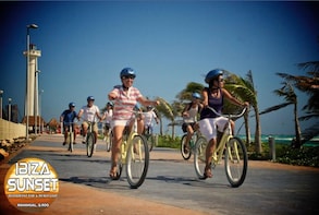 Costa Maya Bike Sightseeing & Ibiza sunset beach break