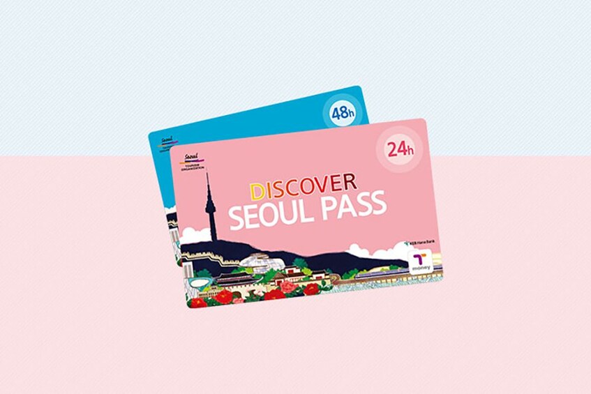 Discover Seoul Pass Card (24/48/72 hours)