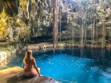 奇琴伊察、Cenote Oxman 和巴利亞多利德遊覽來自坎昆和里維埃拉瑪雅