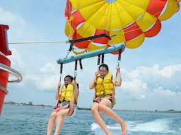 Watersport Benoa Beach & Uluwatu Tour with Handicraft Centre