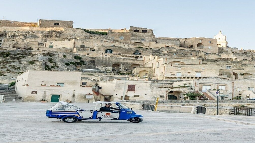 Panoramic Tour of Matera in Ape Calessino