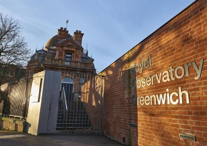 Sign to the Royal Observatory Greenwich in London, England