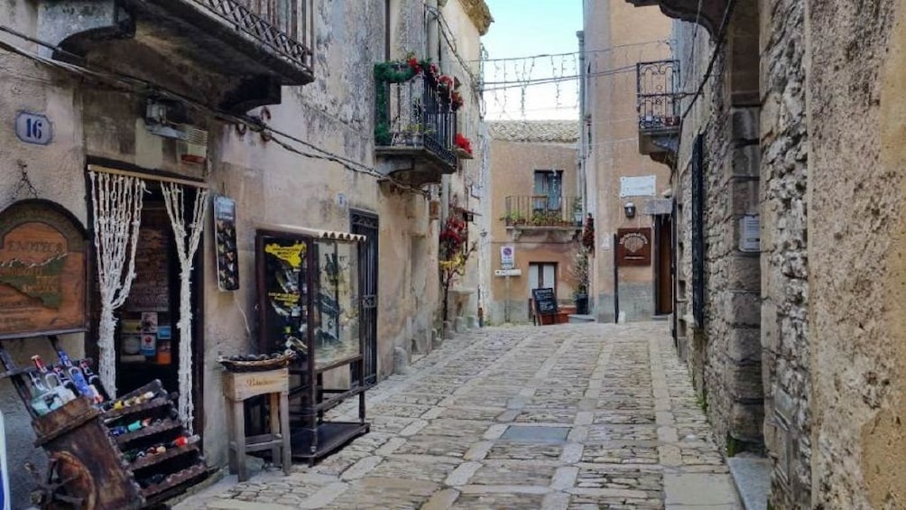 Erice medieval village