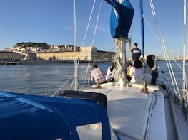 Sun and Sea on Classic Sailboat