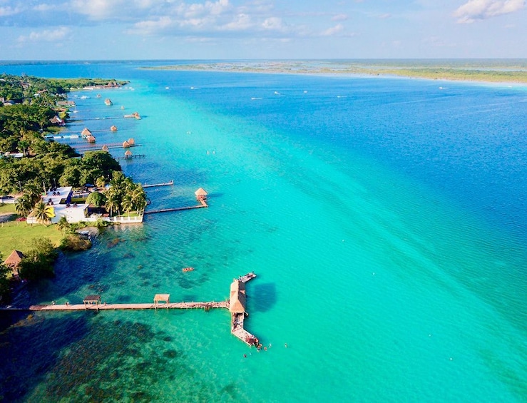 Bacalar Lagoon of Seven Colors Tour