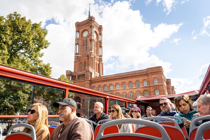 Red Sightseeing Berlin Hop-On Hop-Off Bus with Boat Option