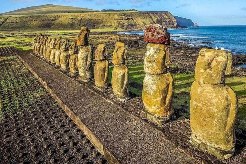 Moai Statues Ahu Tongariki