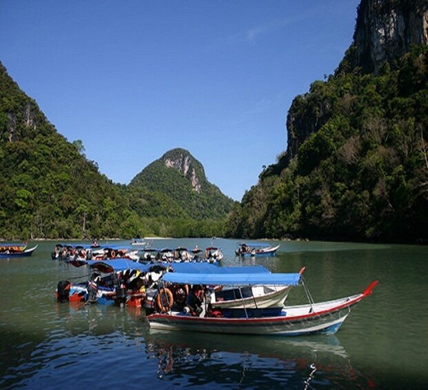 Show item 1 of 2. Langkawi Island Hopping Boat Tour with Private Transfers