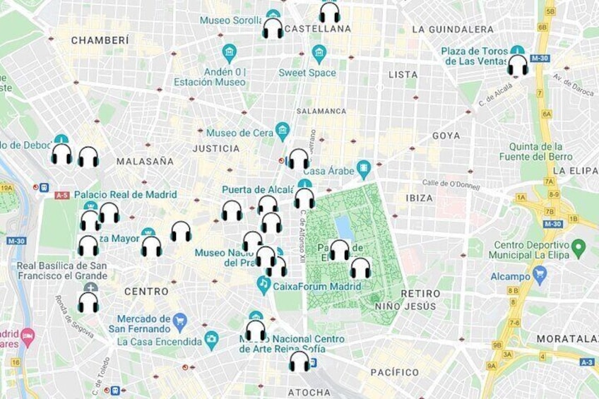 Madrid Self-Guided Audio Tour