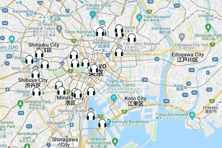 Tokyo Self-Guided Audio Tour