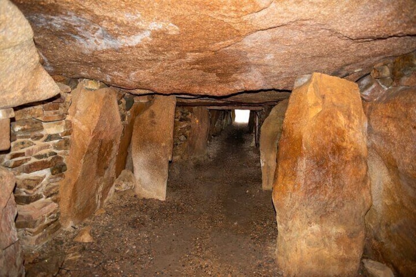 The tomb at La Hougue Bie