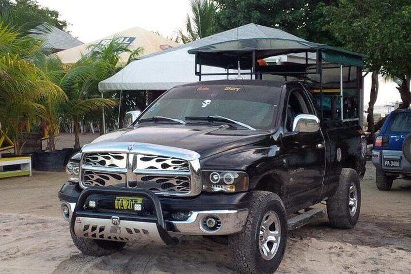 Safari beach taxi