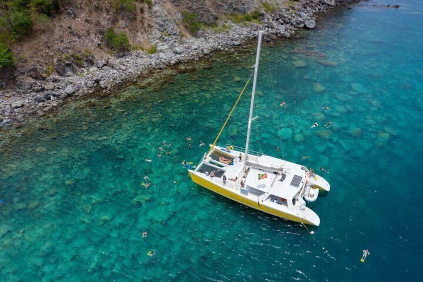 St Kitts Full Day Catamaran to Nevis