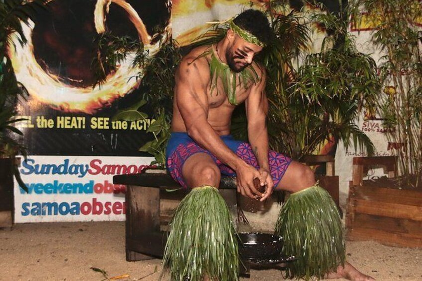 Show item 3 of 9. Siva Afi Cultural Show - Fire Knife Dancing, Traditional Siva and Dinner