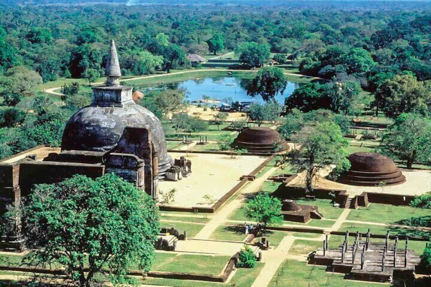 Polonnaruwa Ancient Kingdom and Wild Elephant Safari from Habarana