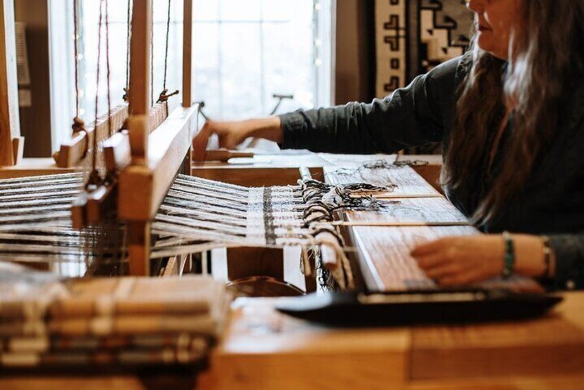 In Studio Weaving Demo