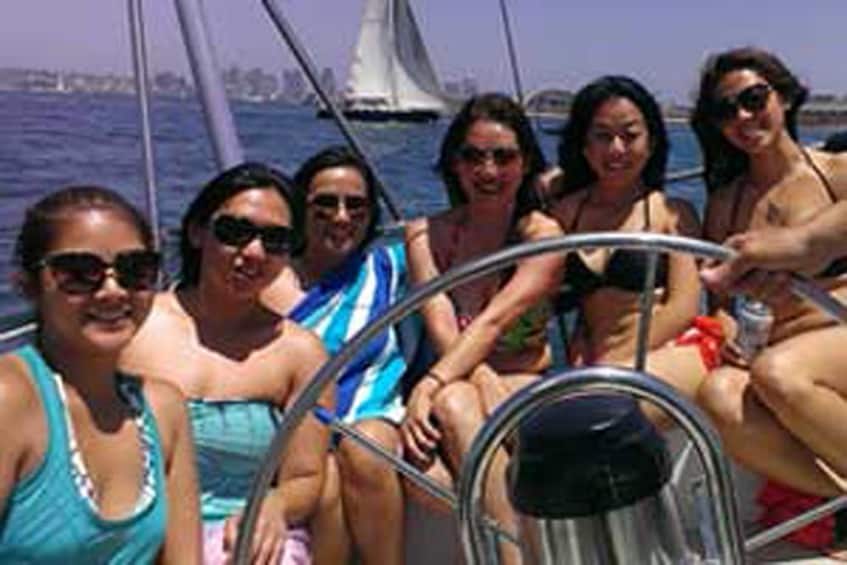 Bachelorette Sailing Party on San Diego Bay up to 12 Guests