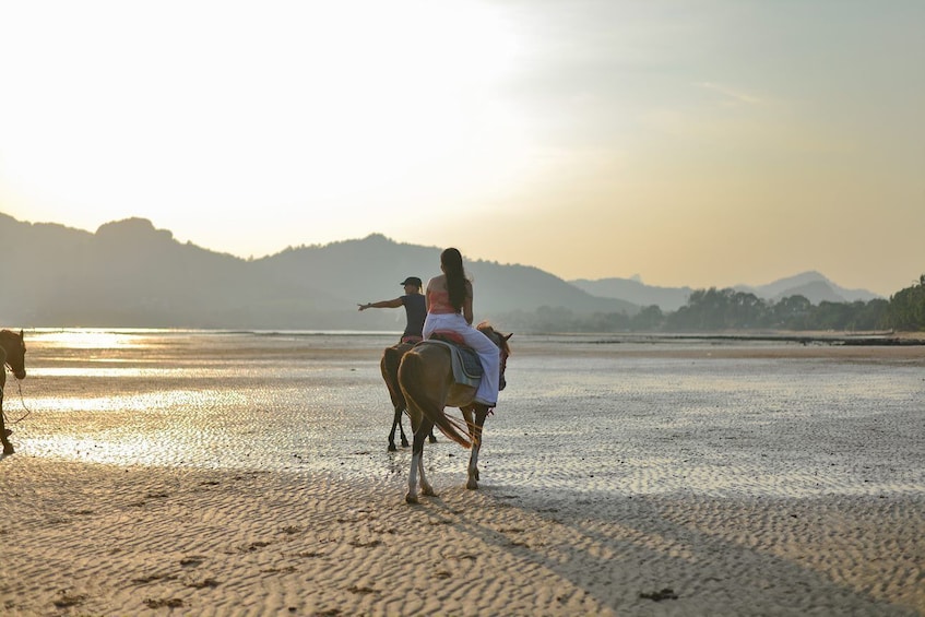 Sunset Horse Riding Tour at Ao Nam Mao Beach Krabi