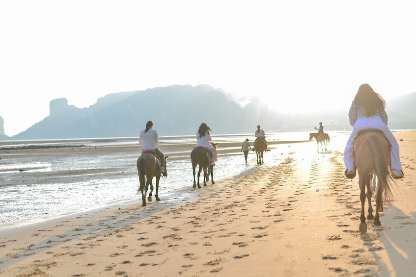 Sunset Horse Riding Tour at Ao Nam Mao Beach Krabi