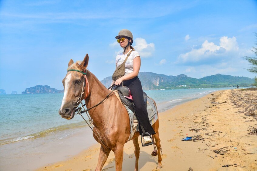 Sunset Horse Riding Tour at Ao Nam Mao Beach Krabi