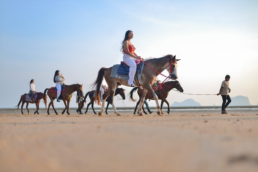 1 Hour Horse Riding Tour On The Beach Krabi