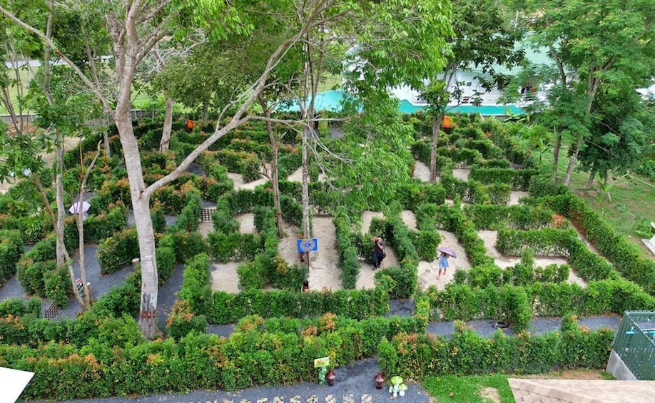 Aerial view of Phuket Botanic Garden