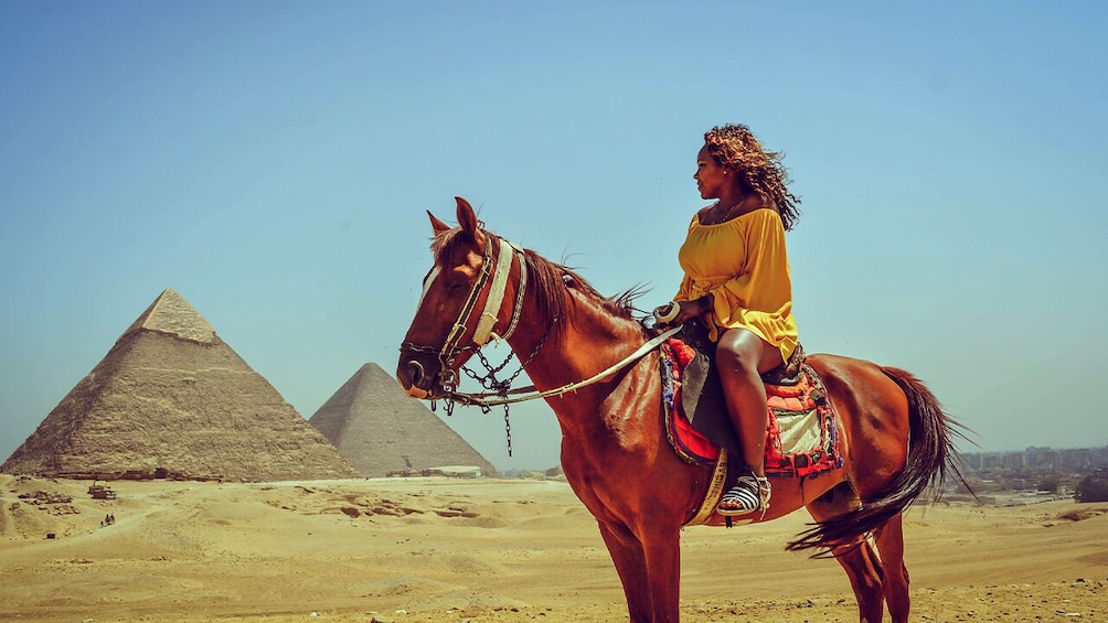 Camel Ride or Horse around the Pyramids