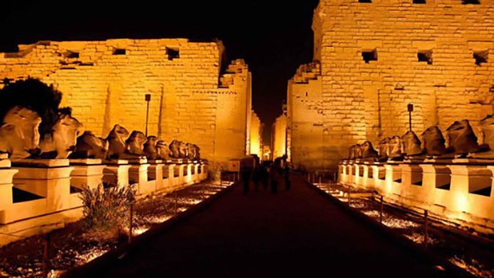 Sound and Light Show at Karnak Temple