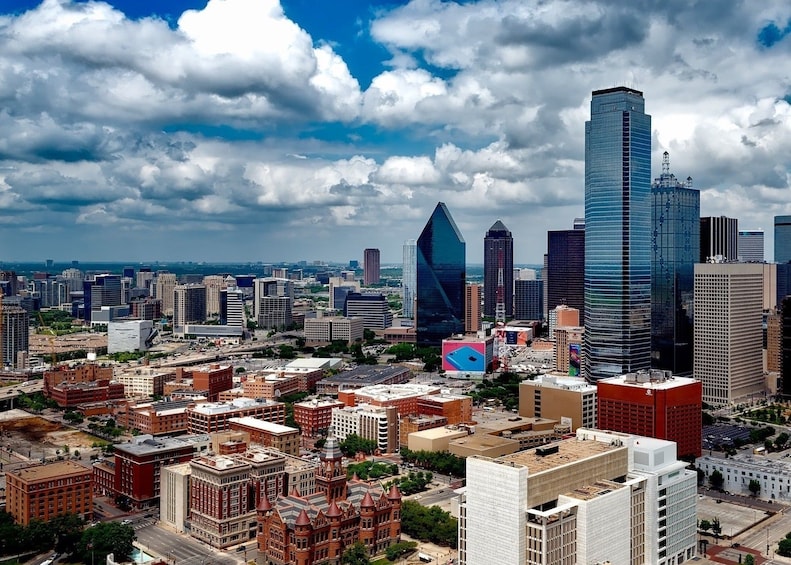 Show item 2 of 8. Dallas skyline