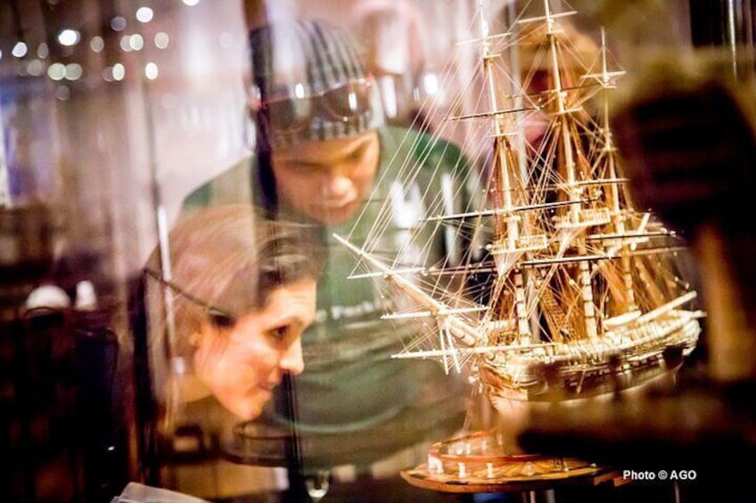 The Thomson Collection Model Ships, Art Gallery of Ontario. Photo © AGO. 