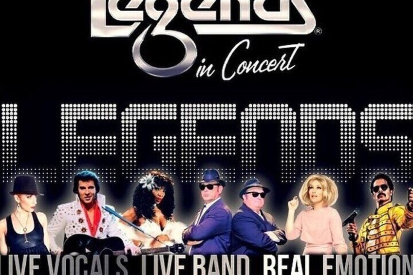 Legends in Concert Myrtle Beach Admission