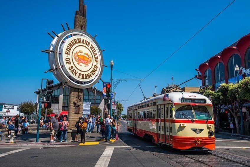 Our tours meet in the world famous Fisherman's Wharf - a great central location in San Francisco.