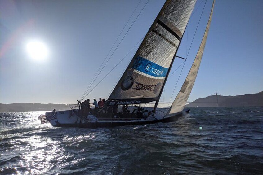 America's Cup Day Sailing Adventure on San Francisco Bay