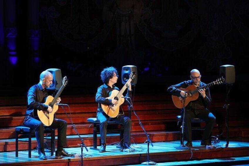 Spanish & Flamenco Guitar Concert at the Palau de la Música Catalana, Barcelona