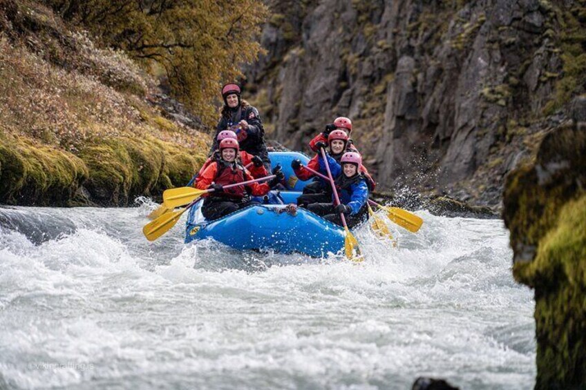 White Water Rafting Day Trip from Hafgrímsstaðir: Grade 4 Rafting on the East Glacial River