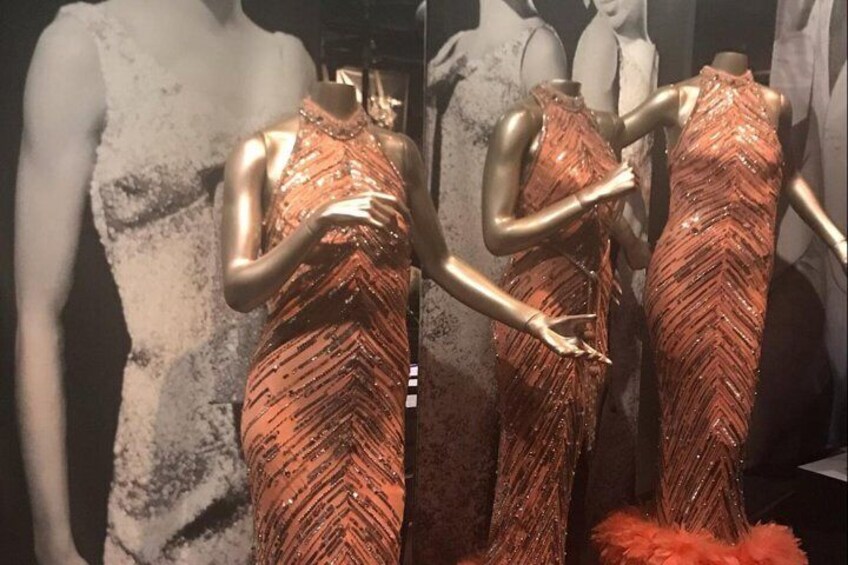 The Supremes' dresses