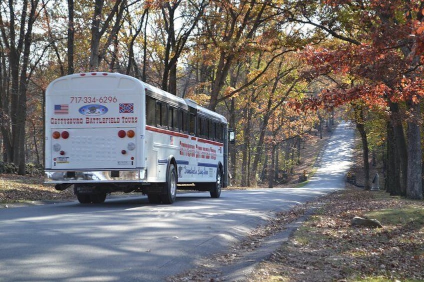 Guided tour in fall.