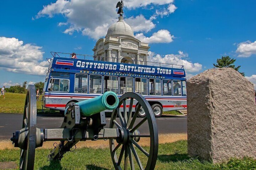 2-Hour Gettysburg Battlefield Guided History Bus Tour with a National Park Guide