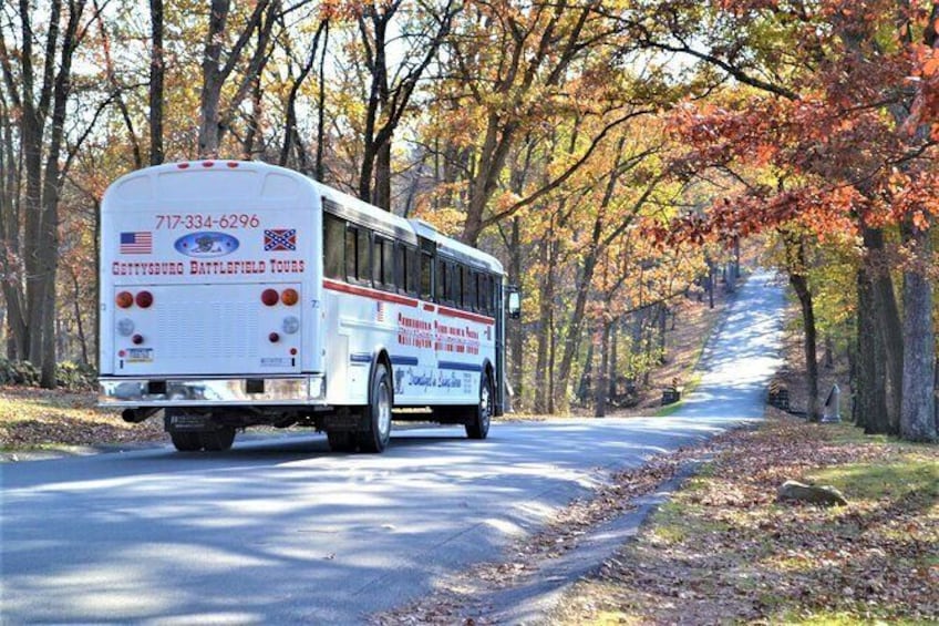gettysburg national park bus tours